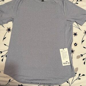 Drysense Short-Sleeve Shirt. Size Large. Steel Gray/Blue